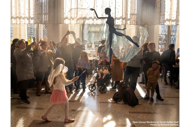 Working at Lincoln Center for the Performing Arts